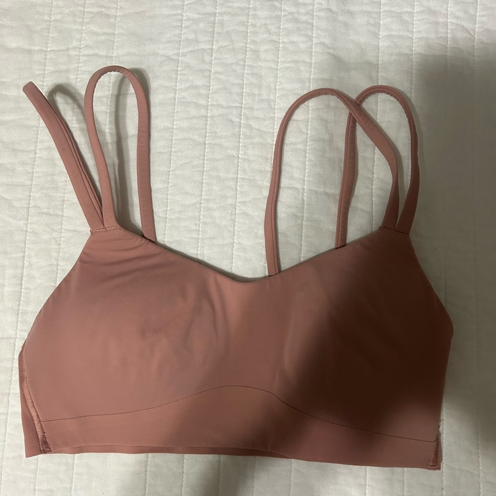 Rose colored like a cloud bra